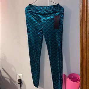 Mermaid leggings- Size: L